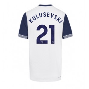 Tottenham Hotspur Dejan Kulusevski #21 Domácí Dres 2024-25 Krátký Rukáv